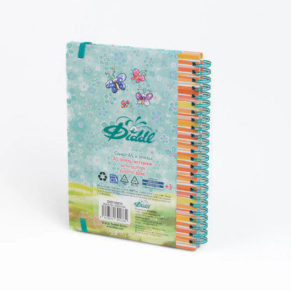 Cahier à spirale A5 élastique - DIDDL (Collection 2)