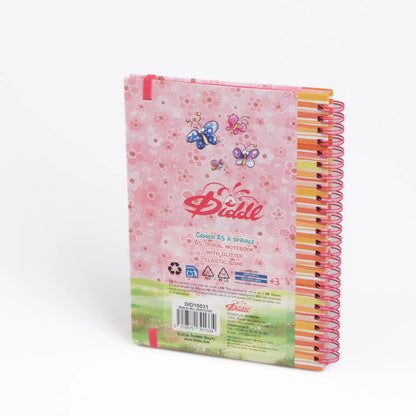 Cahier à spirale A5 élastique - DIDDL (Collection 2)