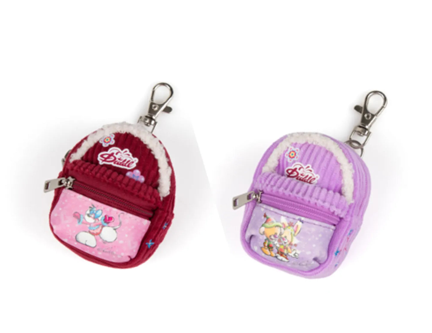 Précommande - Porte-clés mini sac à dos Hiver Diddl (Collection Hiver 2026)