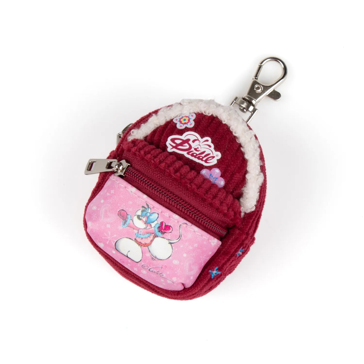 Précommande - Porte-clés mini sac à dos Hiver Diddl (Collection Hiver 2026)