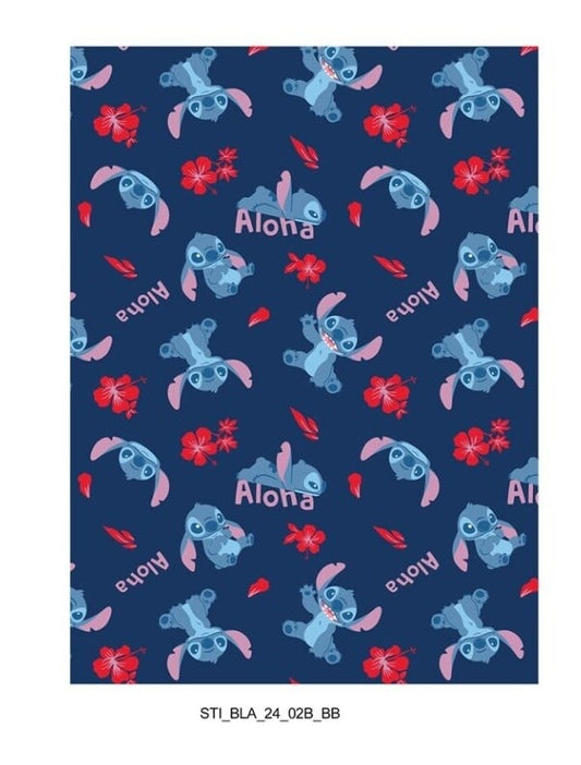 Couverture en flanelle Stitch