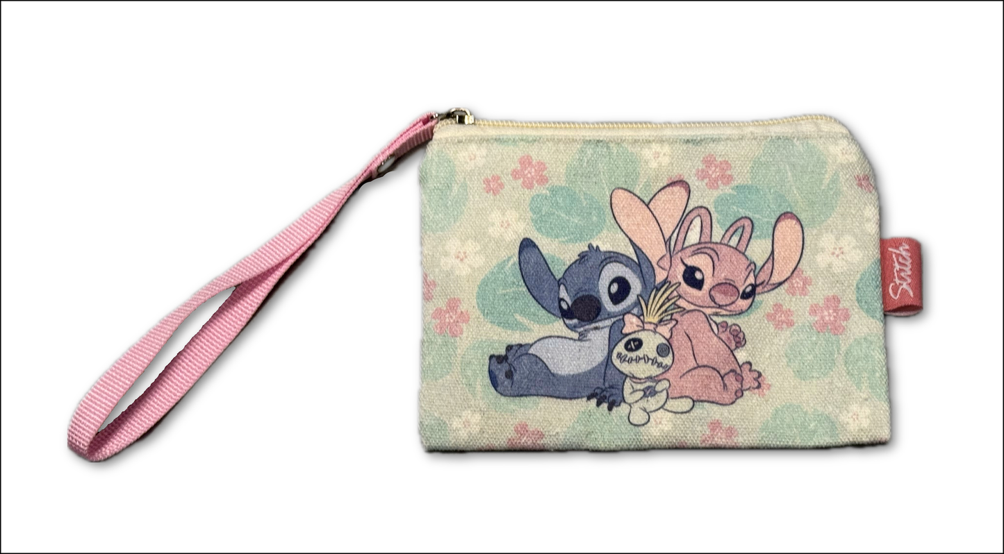 Sac et porte monnaie Stitch
