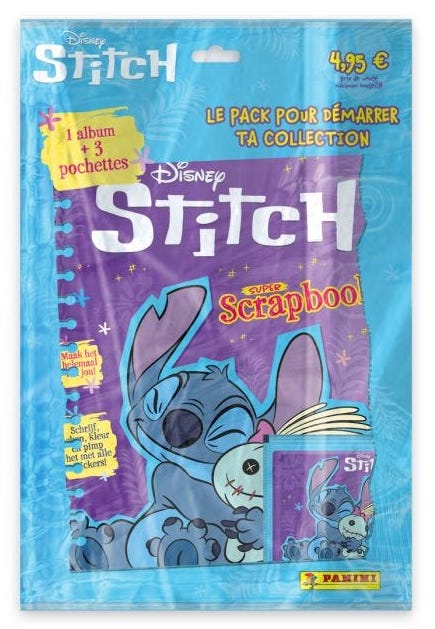 Album Stitch pack avec stickers