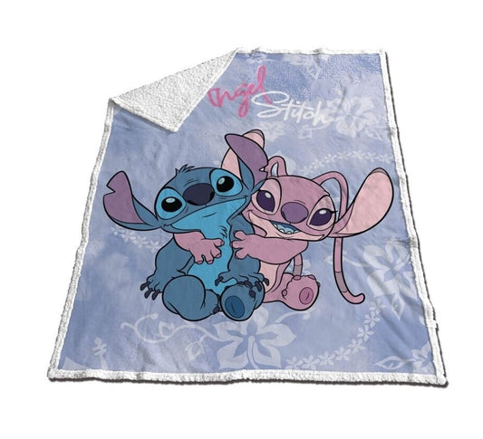 Couverture sherpa Stitch