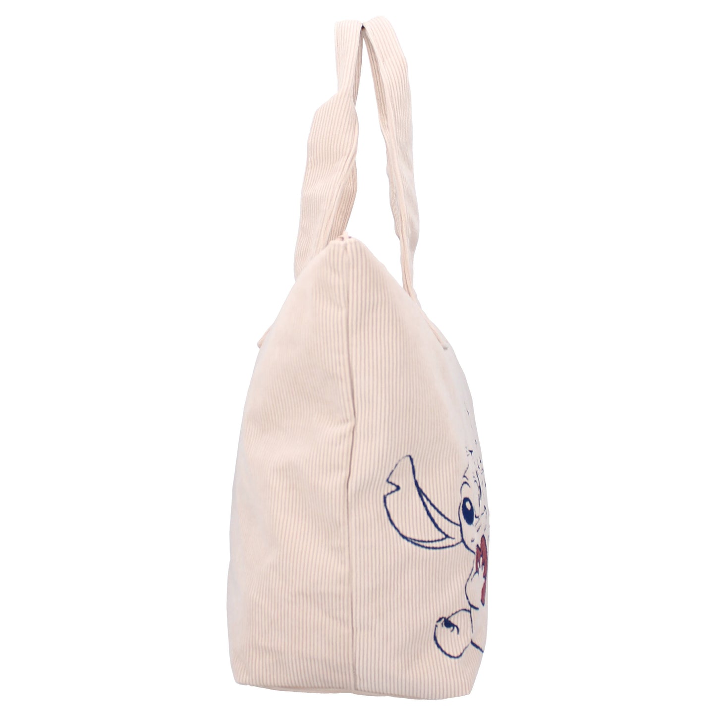 Sac cabas velours Stitch
