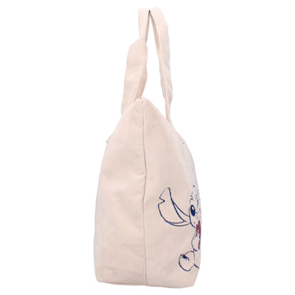 Sac cabas velours Stitch