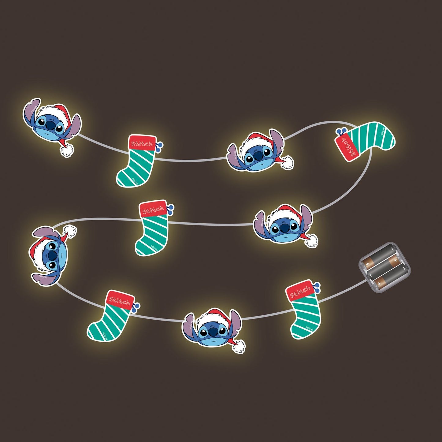 Guirlandes lumineuses Stitch