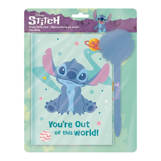 Journal intime avec cadenas Stitch