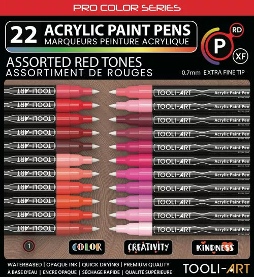 Feutre tooli art 07 mm rouge