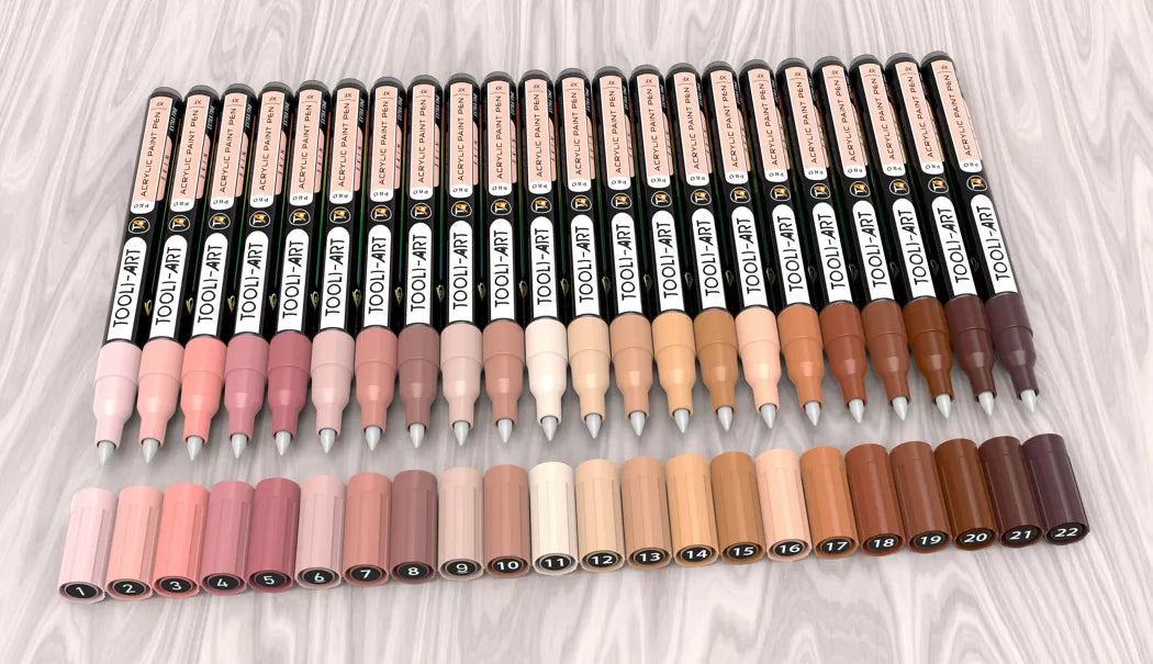 Feutre tooli Art skin 07 mm ( la boîte ou à l’unité )