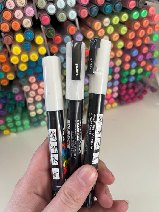 Posca 3mm blanc