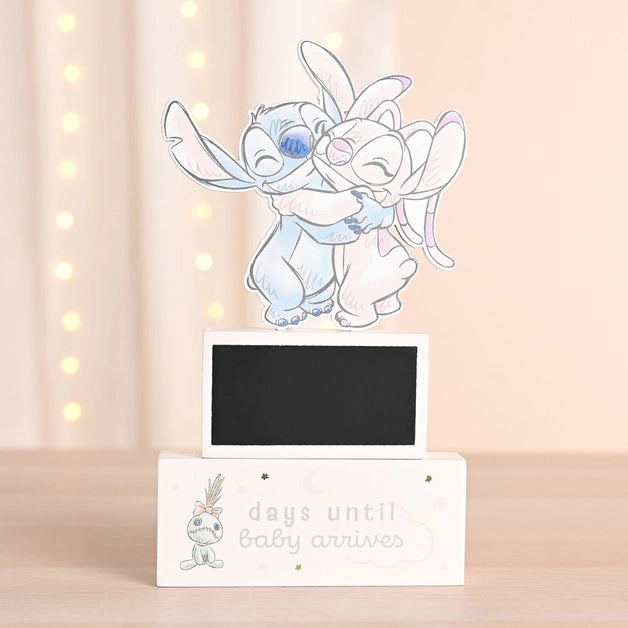 Plaque de compte à rebours pour bébé Stitch ( en arrivage )
