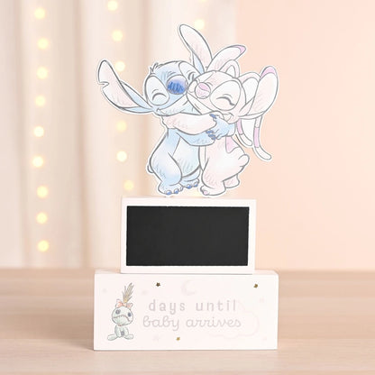 Plaque de compte à rebours pour bébé Stitch ( en arrivage )
