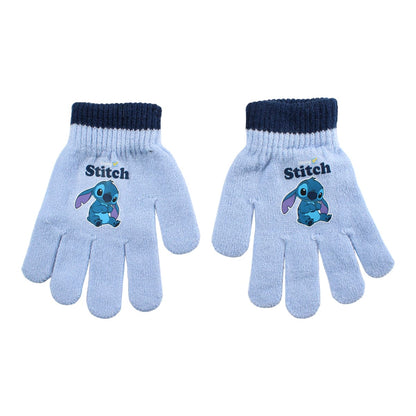 Bonnet gant et cache cou Stitch