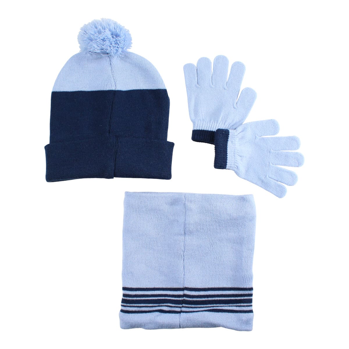 Bonnet gant et cache cou Stitch