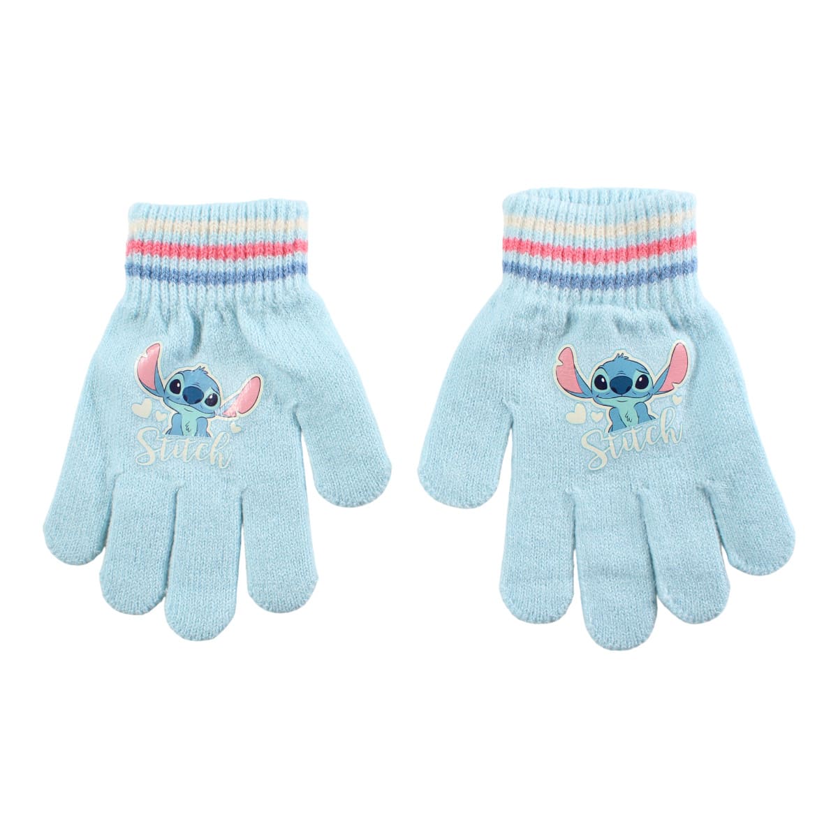 Bonnet gant et cache cou Stitch