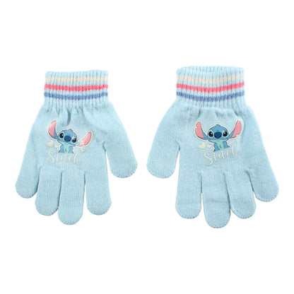 Bonnet gant et cache cou Stitch