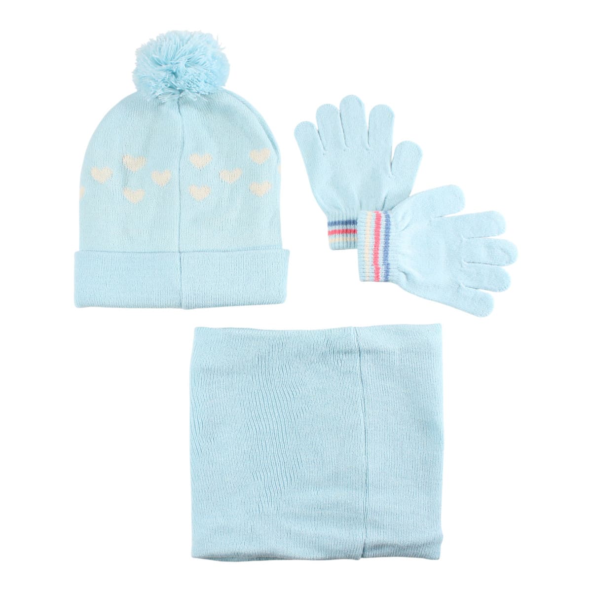 Bonnet gant et cache cou Stitch