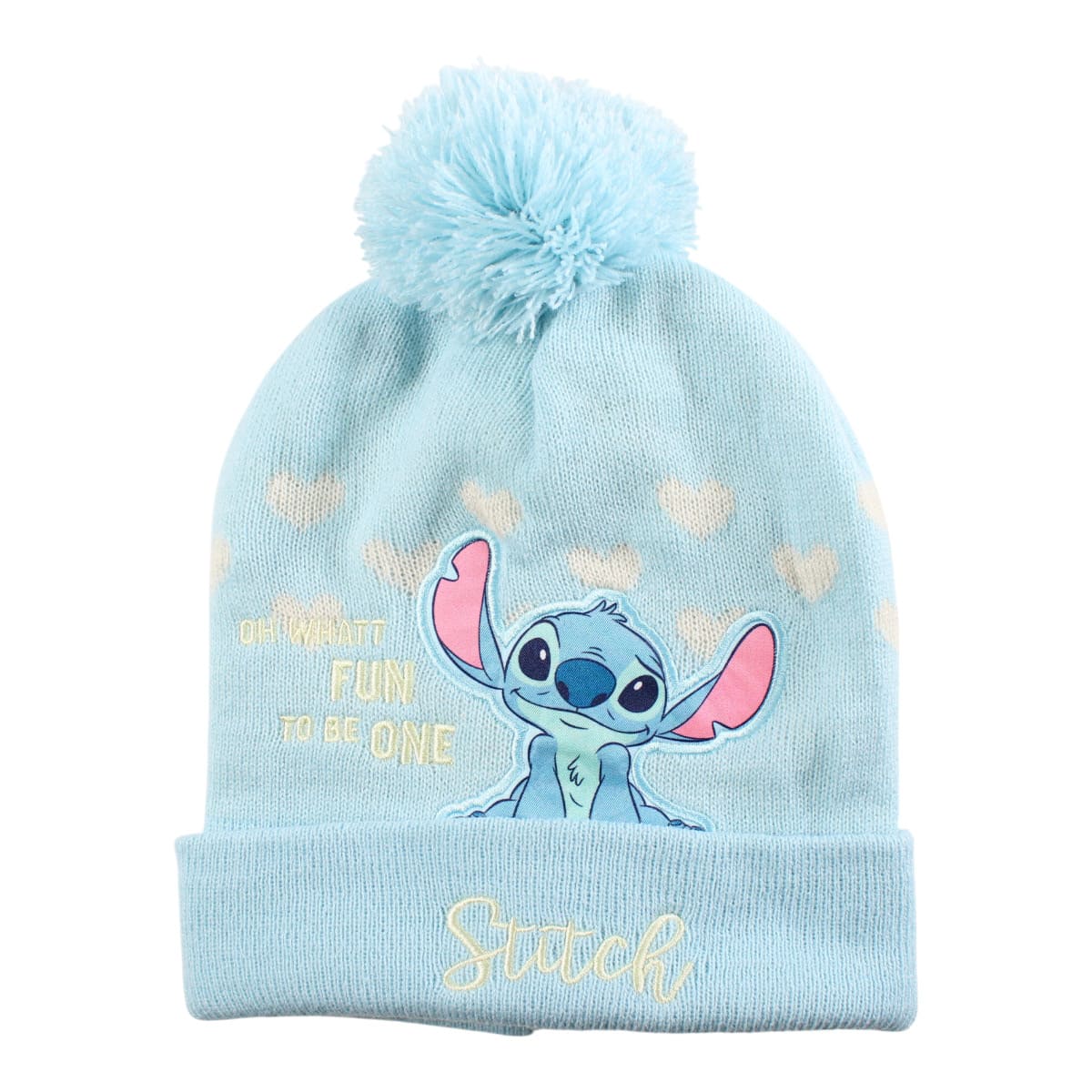 Bonnet gant et cache cou Stitch