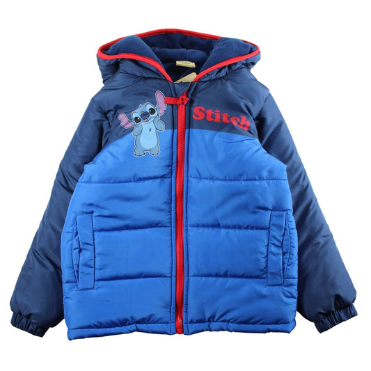 Parka stitch bleu