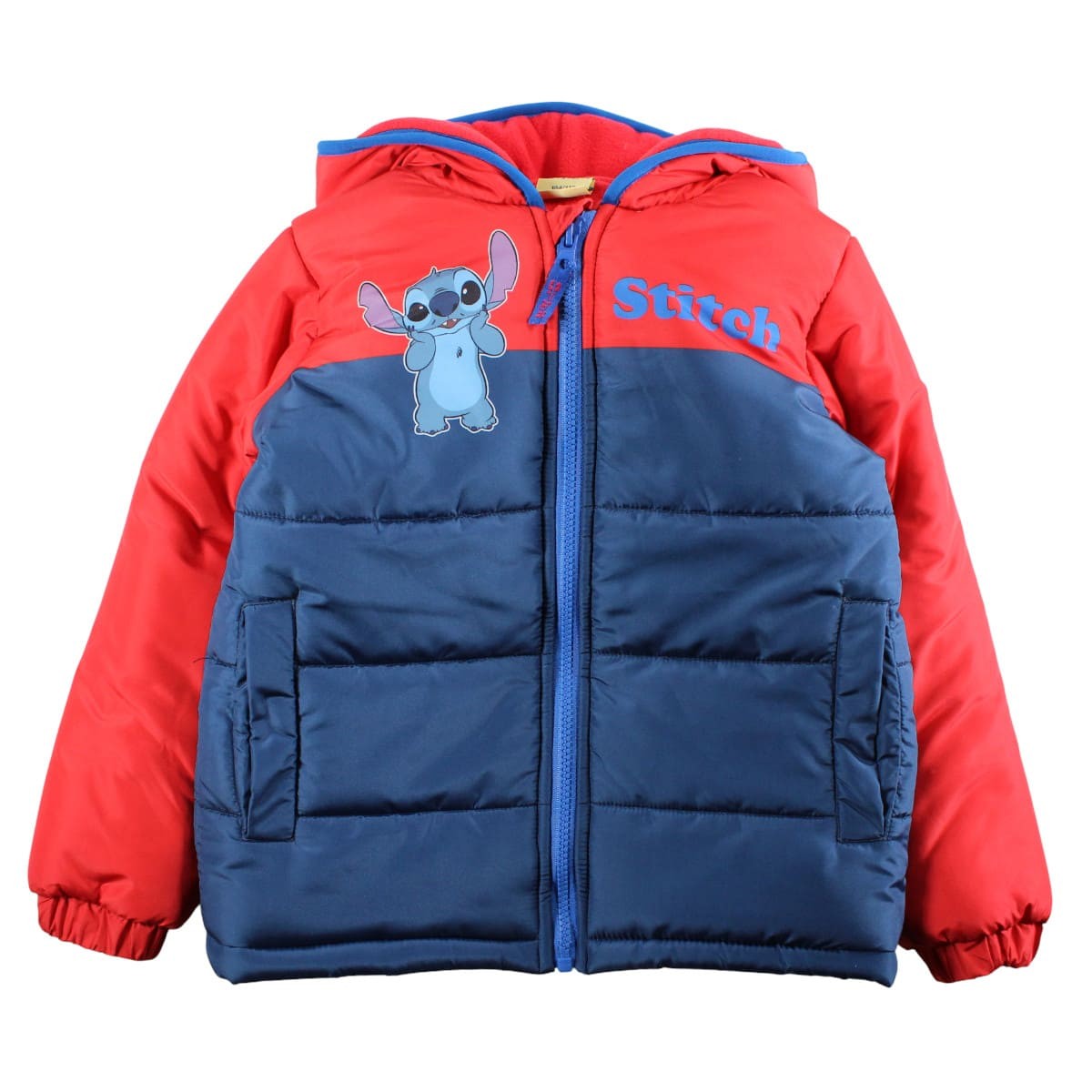 Parka lilo&stitch rouge