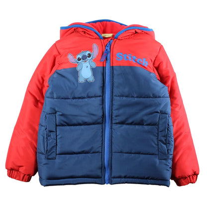 Parka lilo&stitch rouge