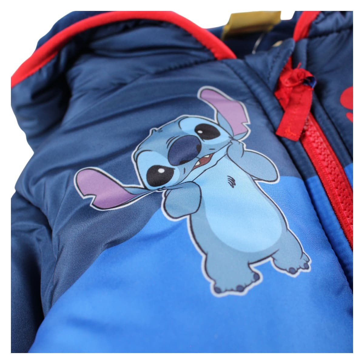 Parka stitch bleu