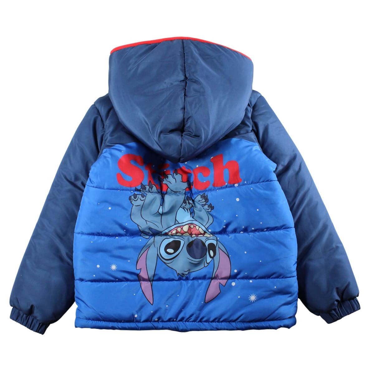 Parka stitch bleu