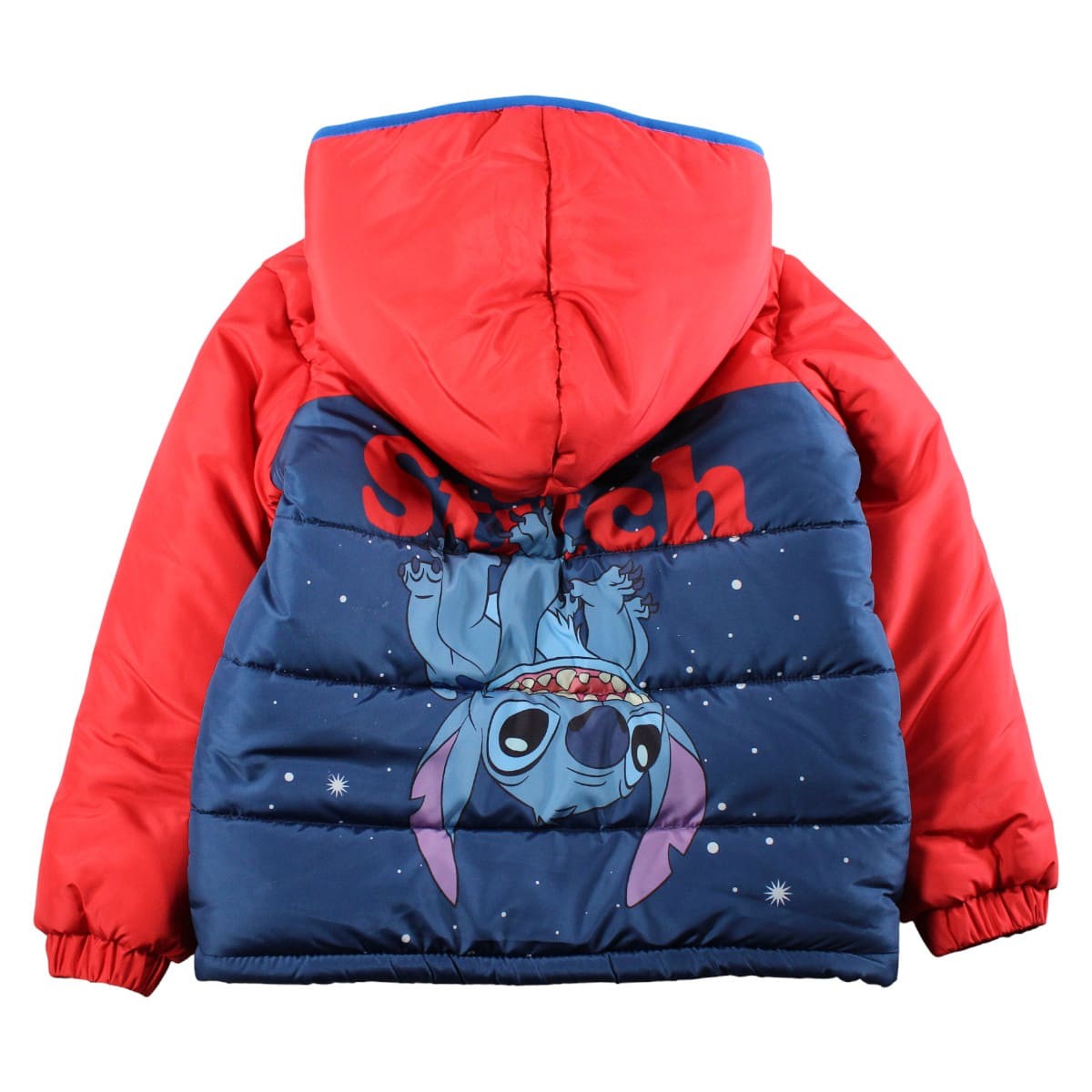 Parka lilo&stitch rouge